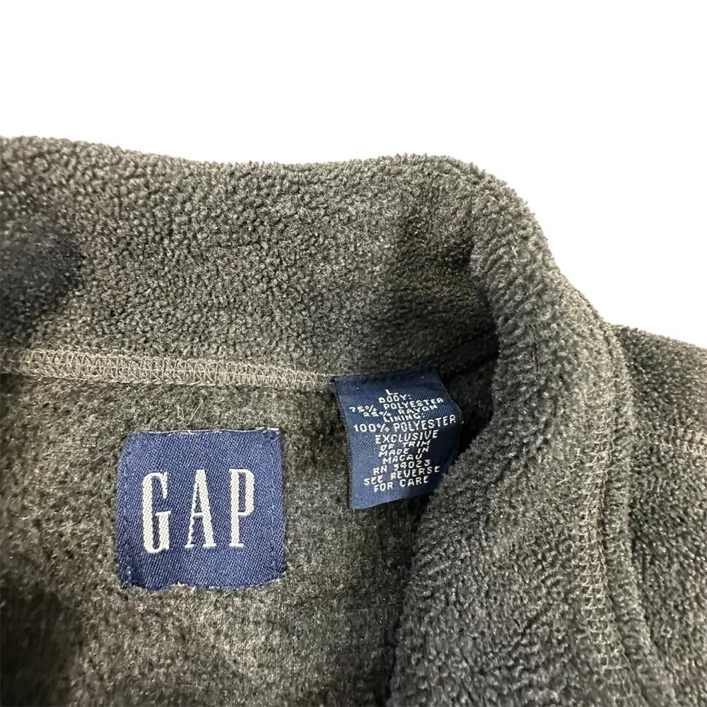 GAP charcoal vest